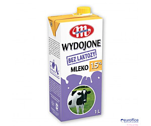 Mleko WYDOJONE UHT bez laktozy 1,5% 1l