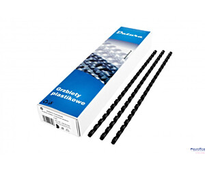 Grzbiet do bindowania DOTTS 19mm (100szt) czarny