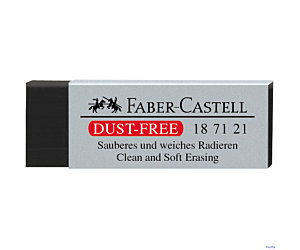 Gumka DUST-FREE czarna FC187121 FABER CASTLE