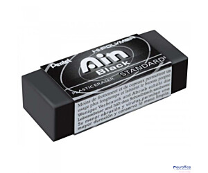 Gumka ołówkowa AIN Black  ZEAH06 PENTEL
