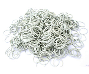 Gumki recepturki 1kg 30mm białe gurewe30x1.5x1.5 EMERSON