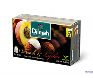 Herbata DILMAH BRZOSKWINIA&LYCHE 20t*1,5g