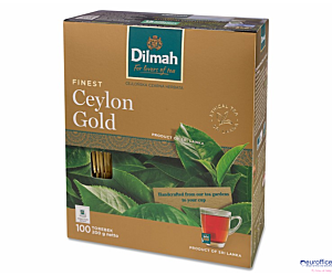 Herbata DILMAH CEYLON GOLD 100szt x2g koperta czarna