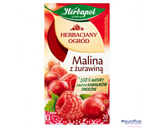 Herbata HERBAPOL HERBACIANY OGRÓD ŻURAWINA (20 saszetek)