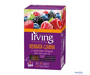 Herbata IRVING owoce leśne 20 kopert 1,5g czarna