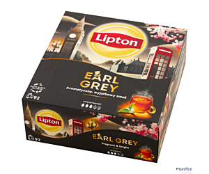 Herbata LIPTON EARL GREY 92 torebek czarna