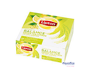 Herbata LIPTON Green Tea Citrus (100 kopert fol.) zielona