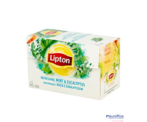 Herbata LIPTON MIĘTA Z EUKALIPTUSEM 20 saszetek