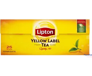 Herbata LIPTON YELLOW LABEL 25 torebek