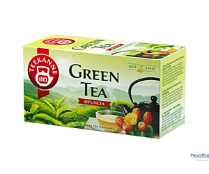 Herbata TEEKANNE GREEN TEA OPUNCJA 20t zielona