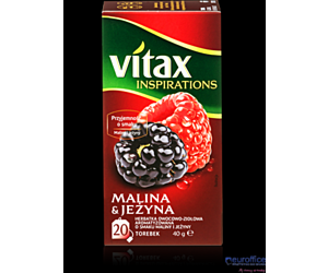 Herbata VITAX INSPIRATIONS MALINA&JEŻYNA 20t*2g zawieszka