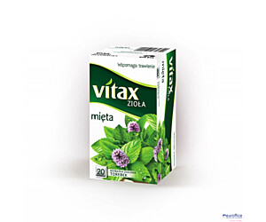 Herbata VITAX MIĘTA STRONG 20t*1,5g ziołowa bez zawieszki