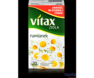 Herbata VITAX RUMIANEK 20t *1,5g ziołowa bez zawieszki