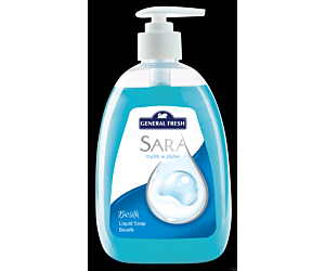 Mydło w płynie SARA 500ml BIOSILK GENERAL FRESH