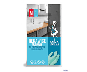 Rękawice gumowe M ANNA ZARADNA R-0752