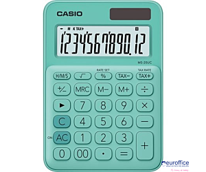 Kalkulator CASIO MS-20UC-GN BOX zielony