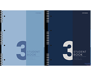 Kołozeszyt Top Studentbook 2SPI A5 100 kartek 70 g kratka 3 przekładki 40017952