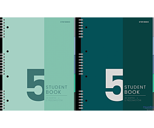 Kołozeszyt Top Studentbook 2SPI B5 100 kartek 70 g kratka 5 przekładek 40017952