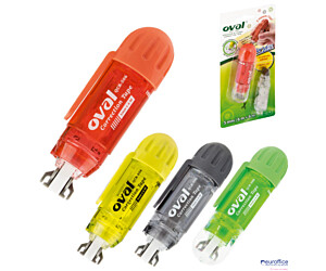 Korektor w taśmie OVAL QCR-506 + wkład, biały, 5 mm x 6 m 160-2180