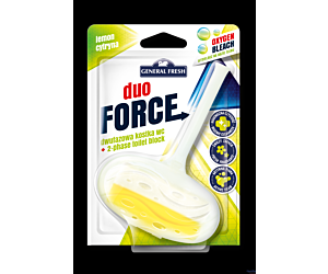 Kostka do WC DUO FORCE zawieszka 40g cytryna GENERAL FRESH