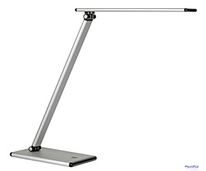 Lampka biurkowa UNILUX TERRA LED, metaliczny szary, dotykowy włącznik, 400077409