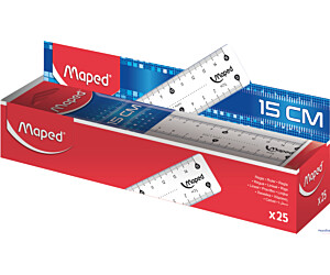 Linijka ESSENTIALS 15cm MAPED 146507