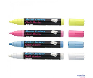 Marker kredowy, końcówka okrągła 4,5mm, 8g tuszu różowy TO-292 Toma