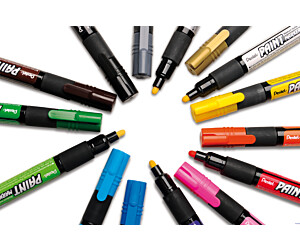 Marker olejowy różowy MMP20-P PENTEL