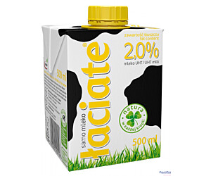 Mleko ŁACIATE UHT 2% 0.5L
