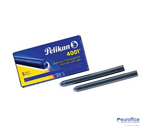 Naboje PELIKAN długie GTP/5 niebieskie 310748
