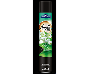 Odświeżacz powietrza AROLA Spray 400ml konwalia GENERAL FRESH