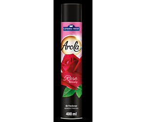 Odświeżacz powietrza AROLA Spray 400ml róża GENERAL FRESH