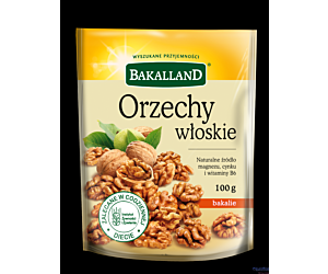 Orzechy włoskie 100g BAKALLAND