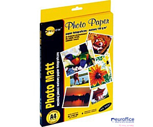 Papier fotograficzny matowy 4M190, 190 g/m, A4 50 arkuszy YELLOW ONE 150-1180
