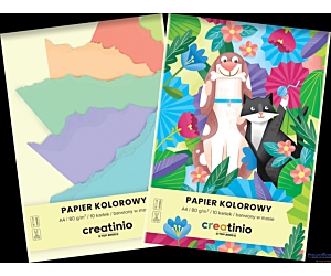 Papier kolorowy Top 2000 Creatinio A4 10 kartek 80 g 400176684