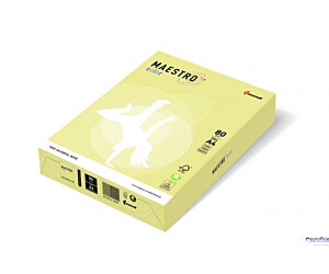 Papier xero MAESTRO COLOR A4 80g YE23 żółty/beż piaskowy