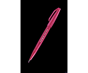 Pisak pędzelkowy do kaligrafii burgund SES15C-B2X PENTEL SALE