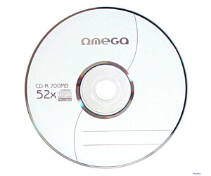 Płyta OMEGA CD-R 700MB 52X CAKE (100) OM100K a