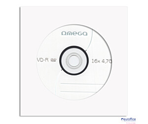 Płyta OMEGA DVD+R 4,7GB 16X KOPERTA (1) OMD16K1+