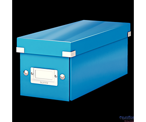 Pudło LEITZ C&S na CD WOW niebieskie 60410036 (X)