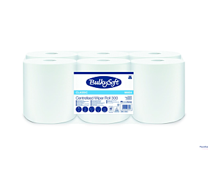 Ręcznik w roli 300m 1w BulkySoft 96604 centralnego dozowania z perforacją op. 6 szt