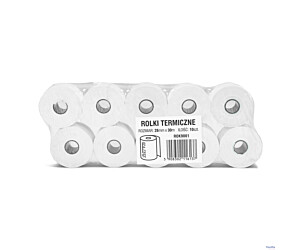 Rolki termiczne DOTTS 28mm x 30m (10szt) BPA FREE