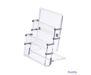 Stojak na ulotki A6 dwie kieszenie 0403-0016-00 PANTA PLAST