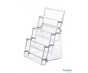 Stojak na ulotki DL trzy kieszenie 0403-0048-00 PANTA PLAST