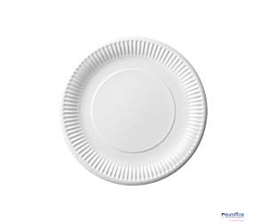 Talerz papierowy biały śr.15cm (100) 7500015