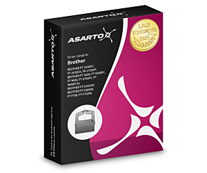 Taśma Asarto do Brother R651N | TZE651 | black/YL | 24mm*8m