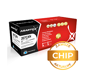 Toner Asarto do HP 207CN | W2211X | 2450 str. | cyan | z chip