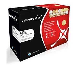 Toner Asarto do HP 643C | Q5951A | 11610 str. | cyan