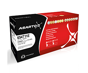Toner Asarto do Lexmark 654T11E | T654X11E | 36000 str. | black