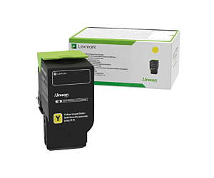 Toner Lexmark CS421dn/CS521dn/CS622de/CX421adn/CX522ade  |  5 000 str. | Yellow